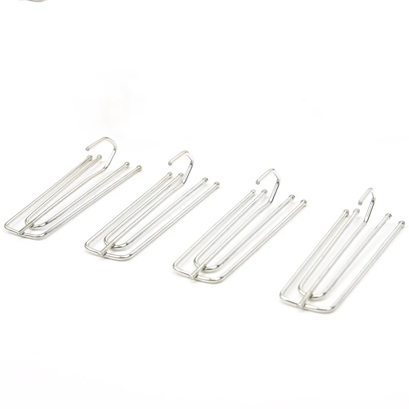 Wholesale Curtain Accessories Hooks Metal Curtain Tape Hook for Curtain