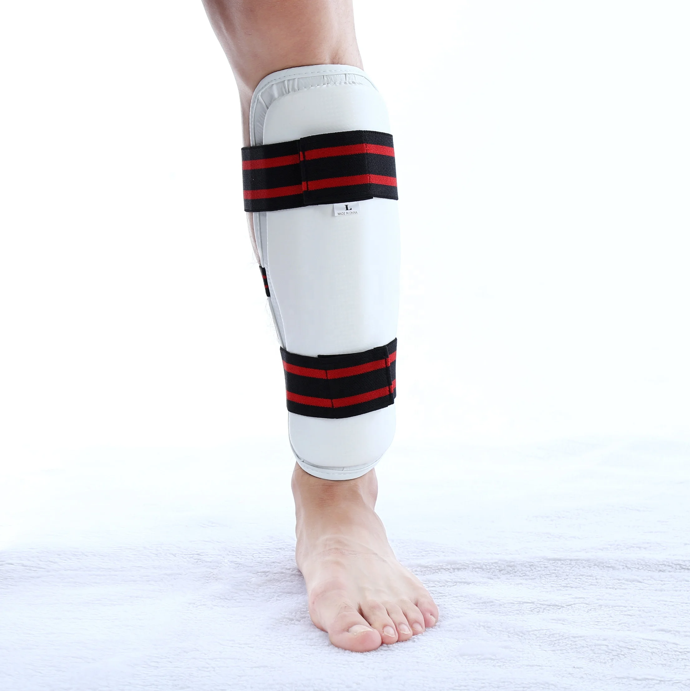 
WTF approved custom logo martial arts shin guard taekwondo leg protector 