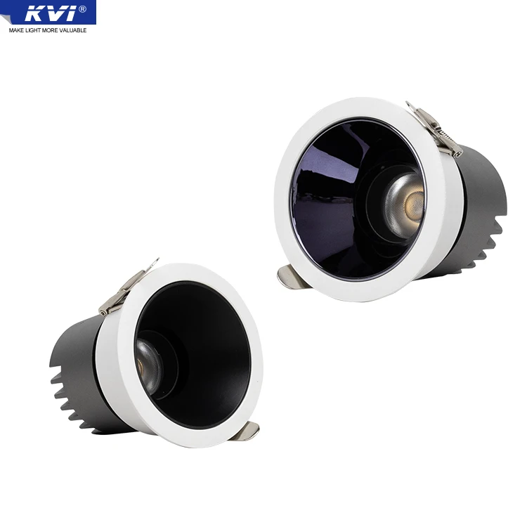 Good Price Adjustable Beam Angle Deep Anti Glare Design Aluminum COB Chip LED Down Lamp