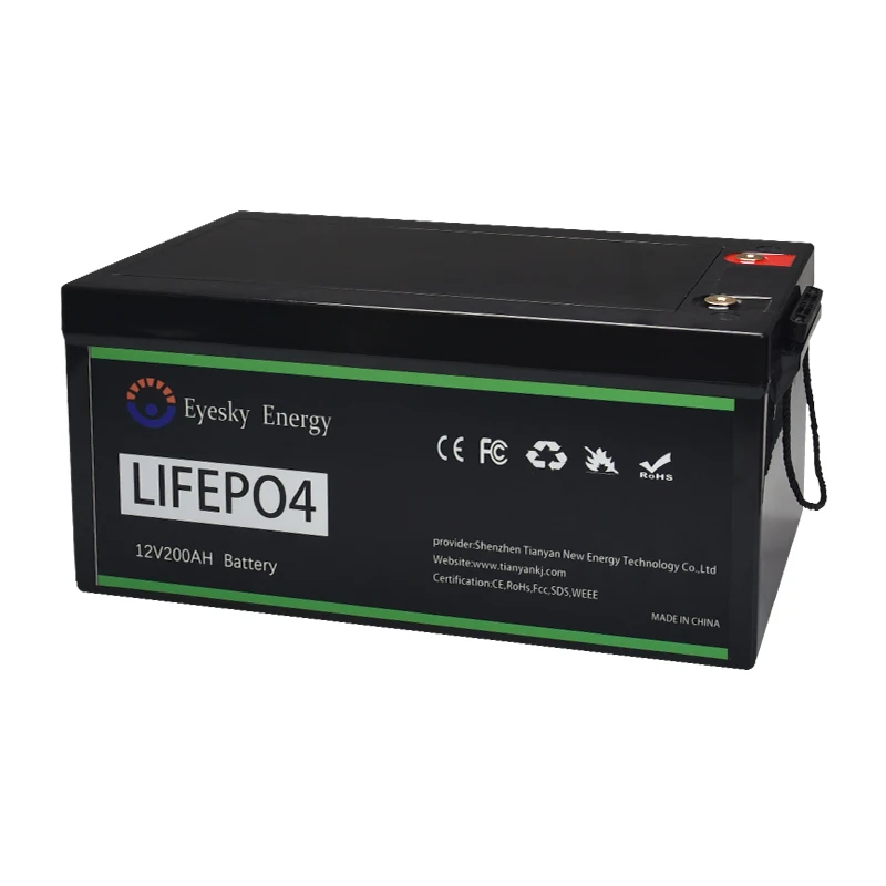 High quality customized deep cycle lithium ion battery 24v 100ah solar house storage lifepo4 battery