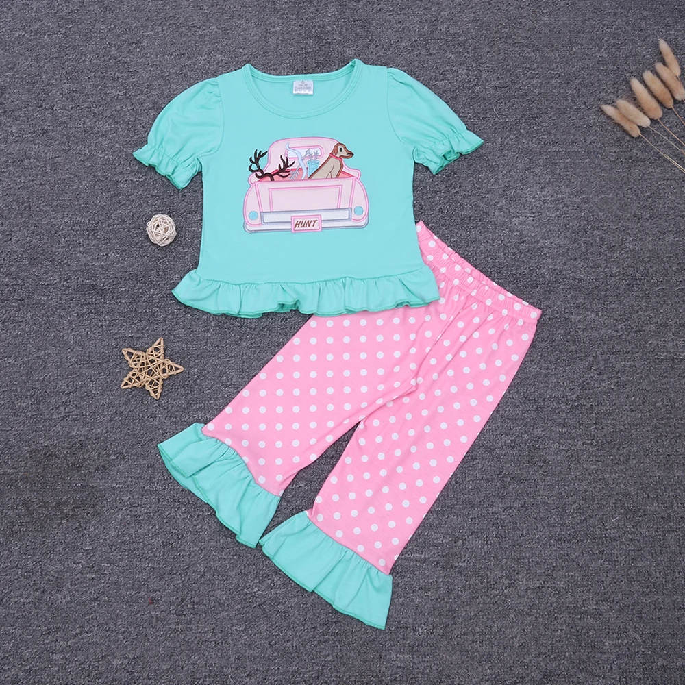 fall cheap outfit boutique cotton kids clothes fashion pajamas baby boy clothes