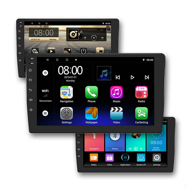 9 inch touch screen 2 din cd player car radio android bluetooths gps car play mp5 player car radio