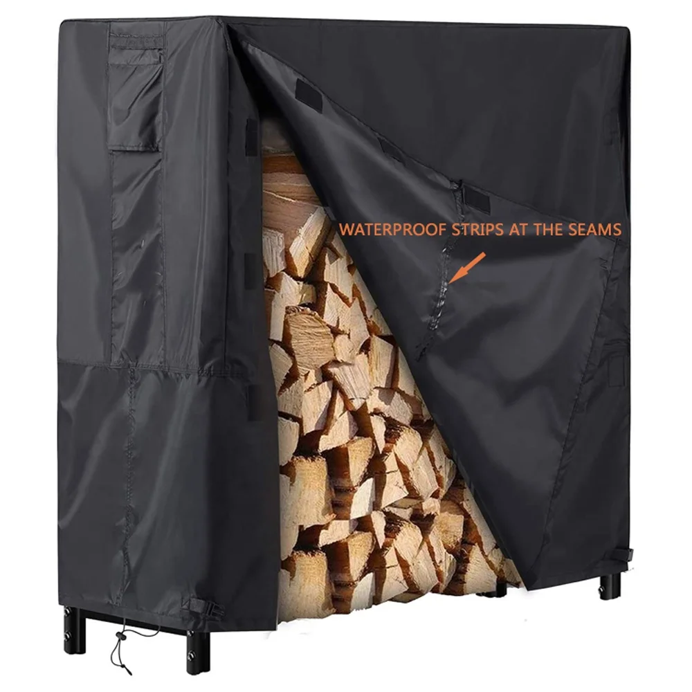 Новая фабрика, горячая Распродажа, 600D оксфордская Пылезащитная Высококачественная Водонепроницаемая Крышка для дрова, крышка для дрова