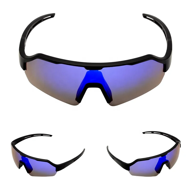 OEM 100% UV Blocking for Men and Women Matte Bike Sunglasses With 5 Lenses Polarized Cycling Sun glasses