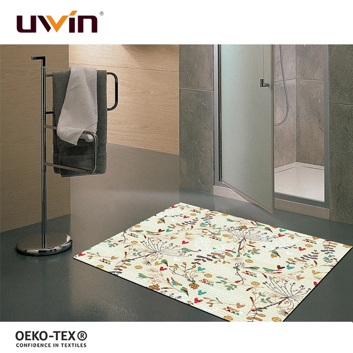 65 X1500cm Printed  PVC Foam Non Slip Floor Mat Rolls