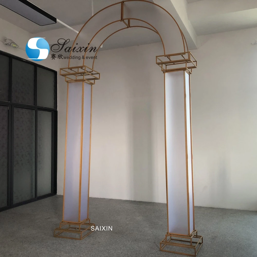 ZT-B009 large wedding stage backdrop design arch designs