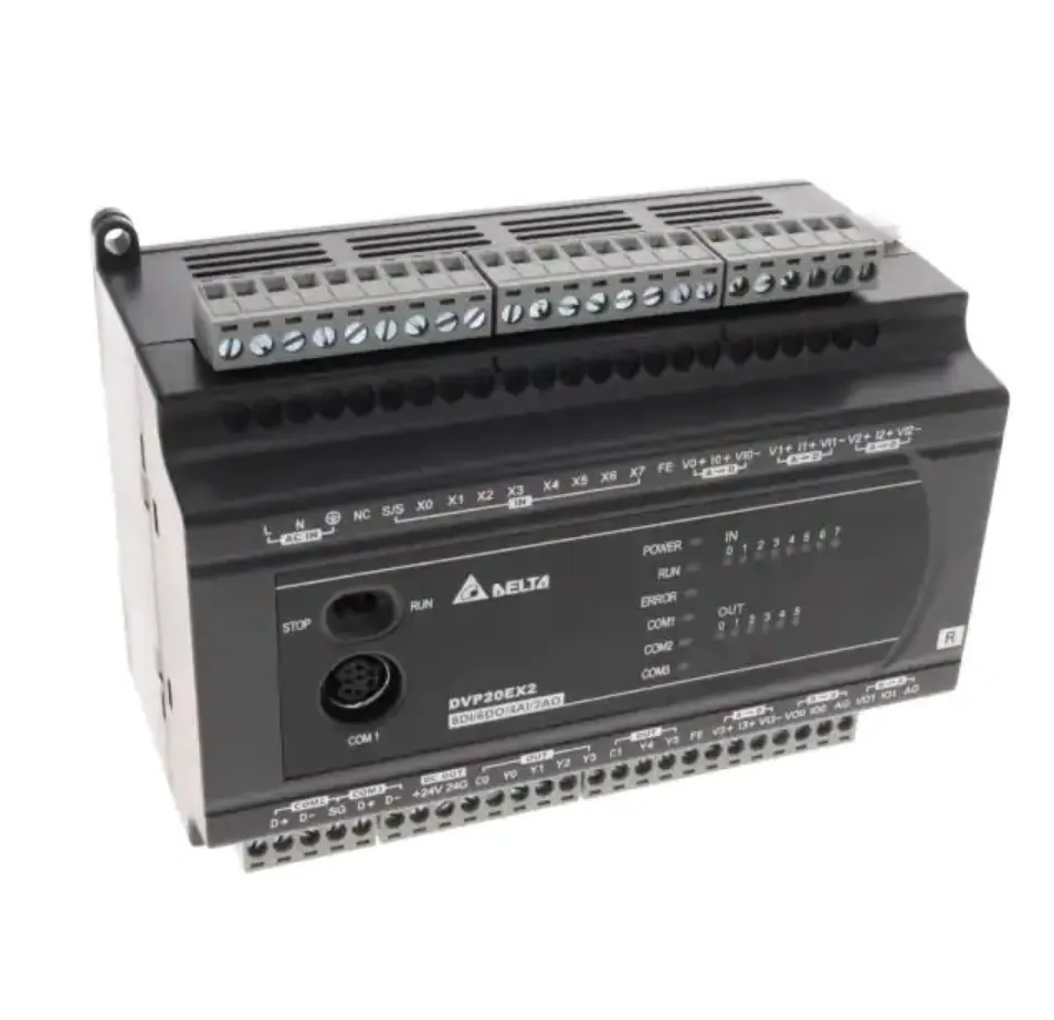 Delta DVP Series PLC DVP24XP200R Programming CPU Module Original TW In Stock