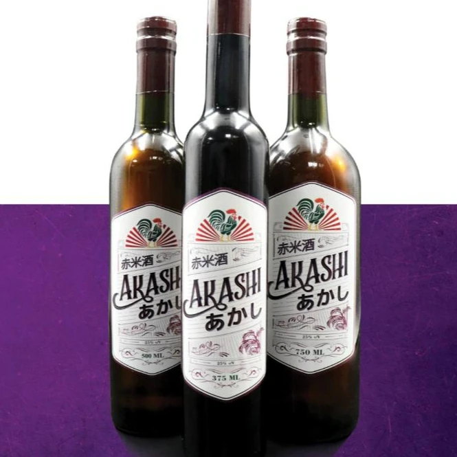 Wholesale Vietnamese Delicate Taste Rice wine AKASHI black sticky rice wine