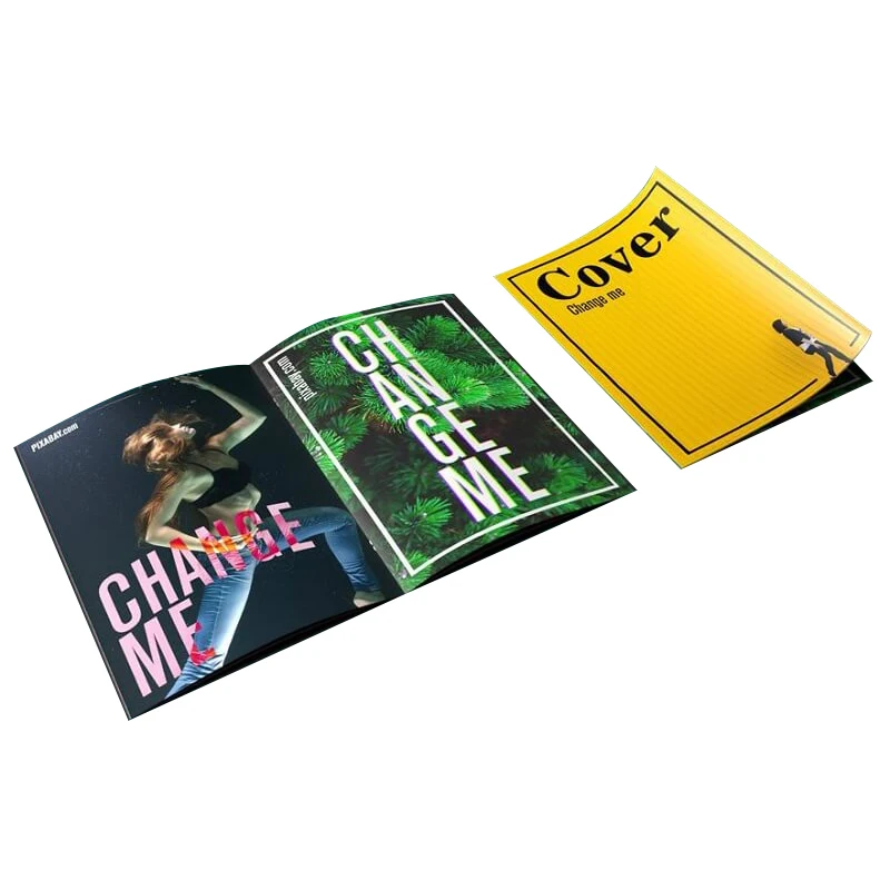 Free Samples Cheap Cost Full Color Customized Modern Living Magazine Printing Company