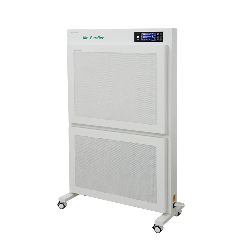Hospital Chemical Lab Air Filtration UV Air Purification Unit Purifier Screen with Carbon HEPA Filter