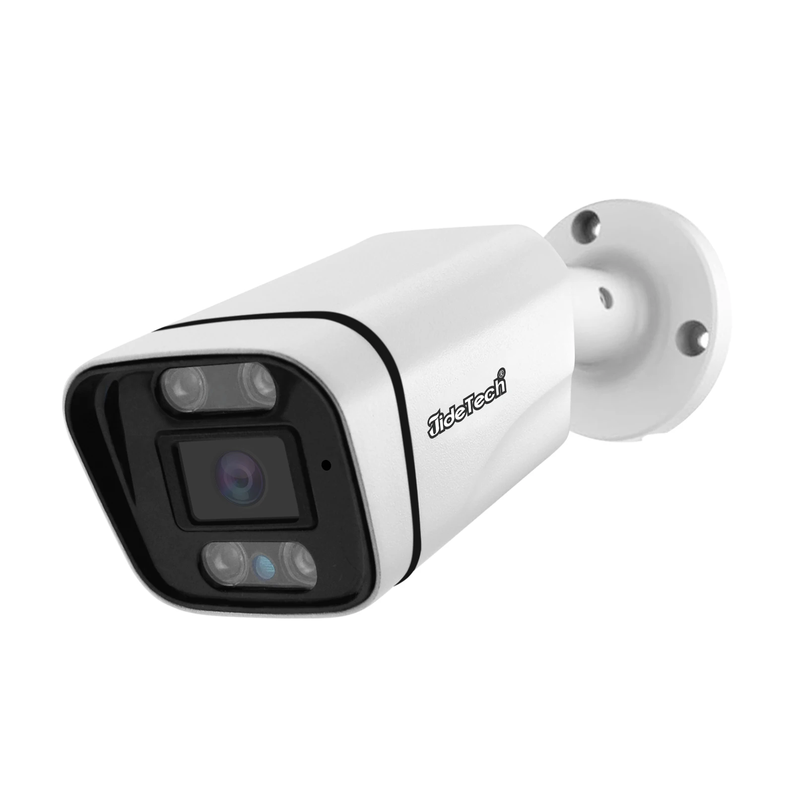 JideTech 2MP POE камера безопасности, цветная камера ночного видения, HD камера наблюдения, гуманоидная IP-камера обнаружения