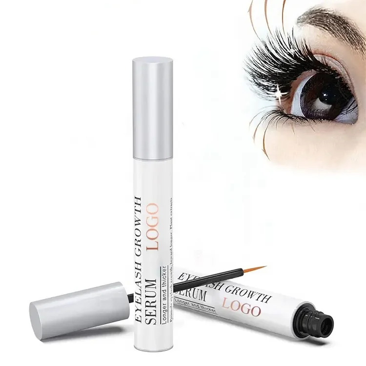 Free Sample Korea Cosmetic High Quality Fluid Lash Growing Serum Eye Brow Enhancer OEM Treatment Eyelash Growth Liquid