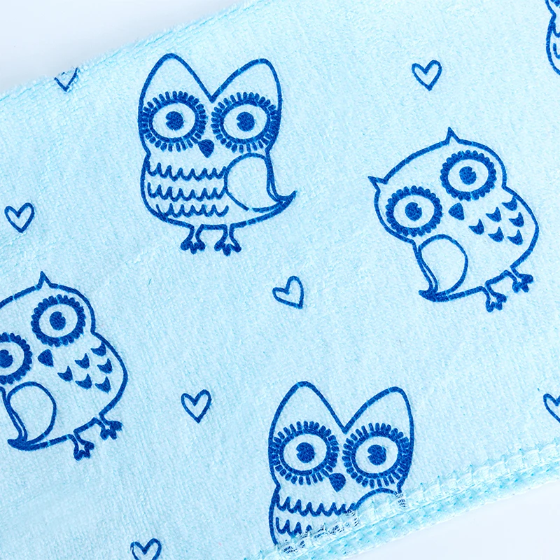 Kitchen Absorbent Scouring Cloth Daily Dish Towel Non-stick Oil Thickened Table Polyester Silk Kitchen Hand Towel