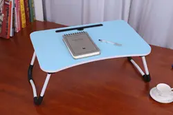 Folding Laptop Desk Lazy Home Office Work Sofa Bed Dormitory Tablet Book Stand Food Coffee Tray Table