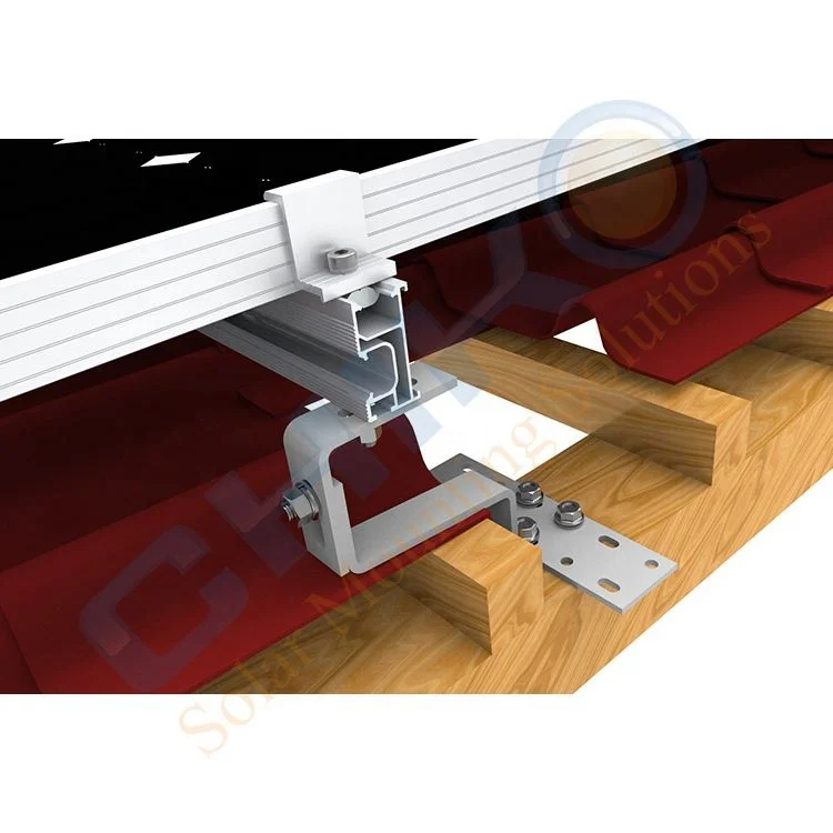 High quality tile roof solar mounting rack and photovoltaic system for solar rooftop support