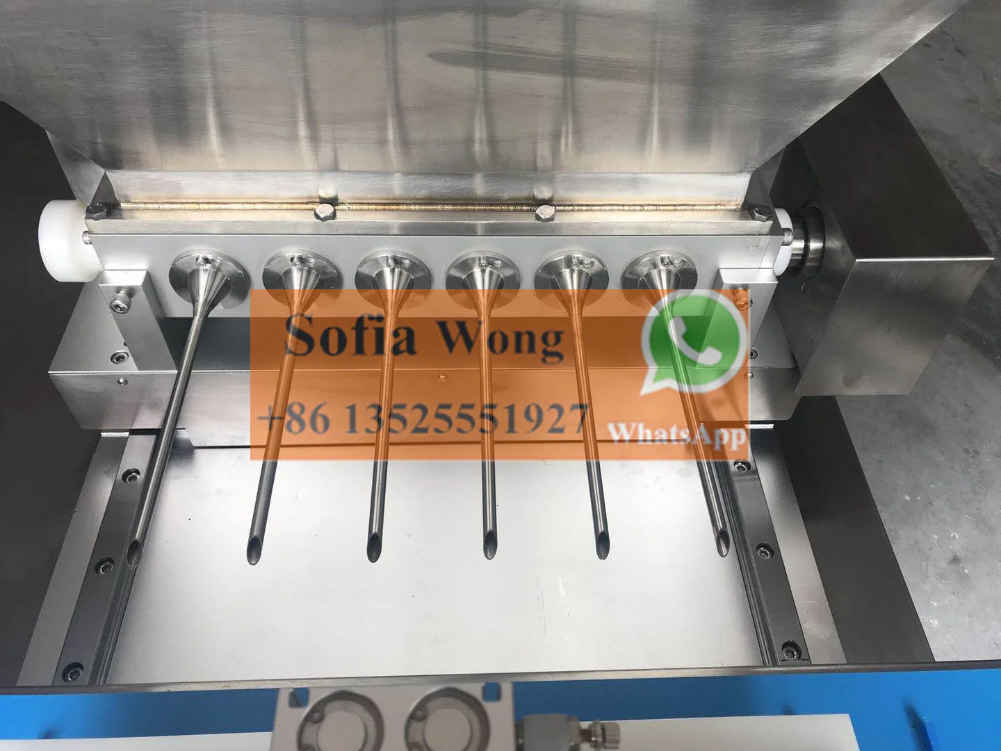 Stainless Steel croissant Bread Filling Stuffed Machine Cream Cake Pastry Bread Stuff filled croissant injection machine