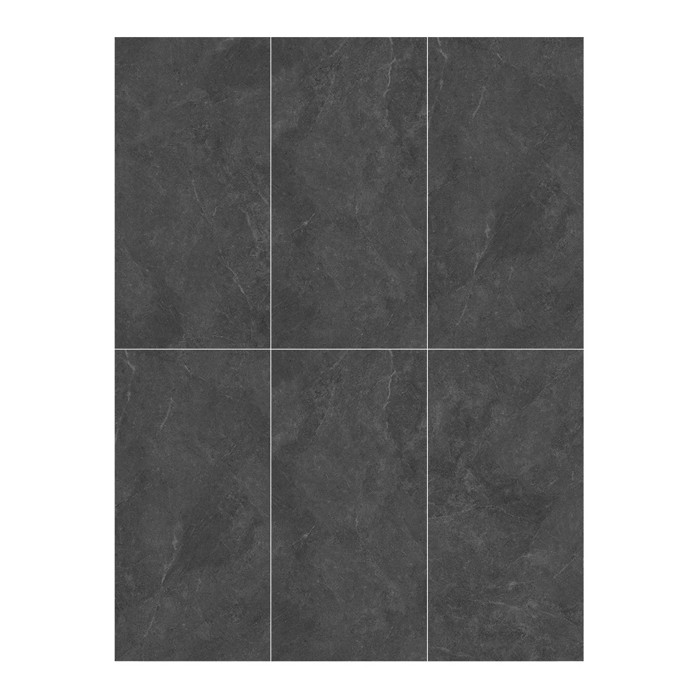 2022  Industrial-style Dark Grey  Matte Finished Solid  Building Material Exterior Tiling Tiles For Floor