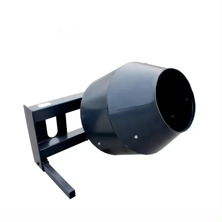 China top brand X0304 skid steer loader attachment cement mixer 2M³ self loading concrete mixer Spare parts for sale