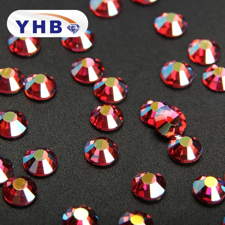 
YHB high quality Lead Free flatback hotfix Rhinestones For nail art crystals rhinestones  (60808315192)