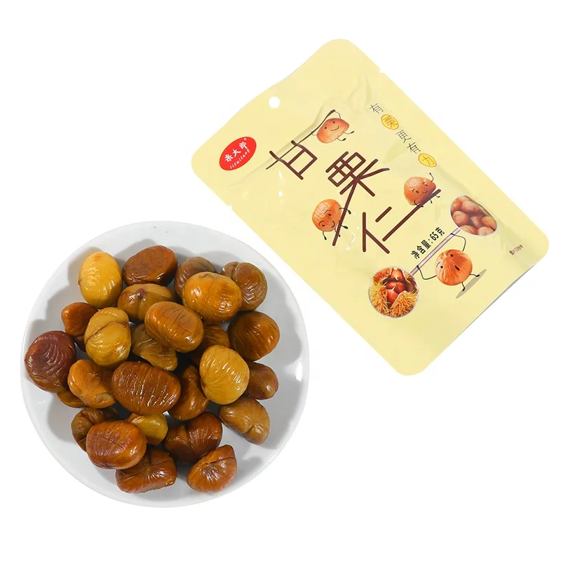 Здоровый и высококачественный жареный каштан, очищенный жареный каштан, распродажа