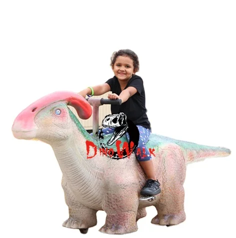 Amusement Park Kids Playground Battery Dinosaur Rides