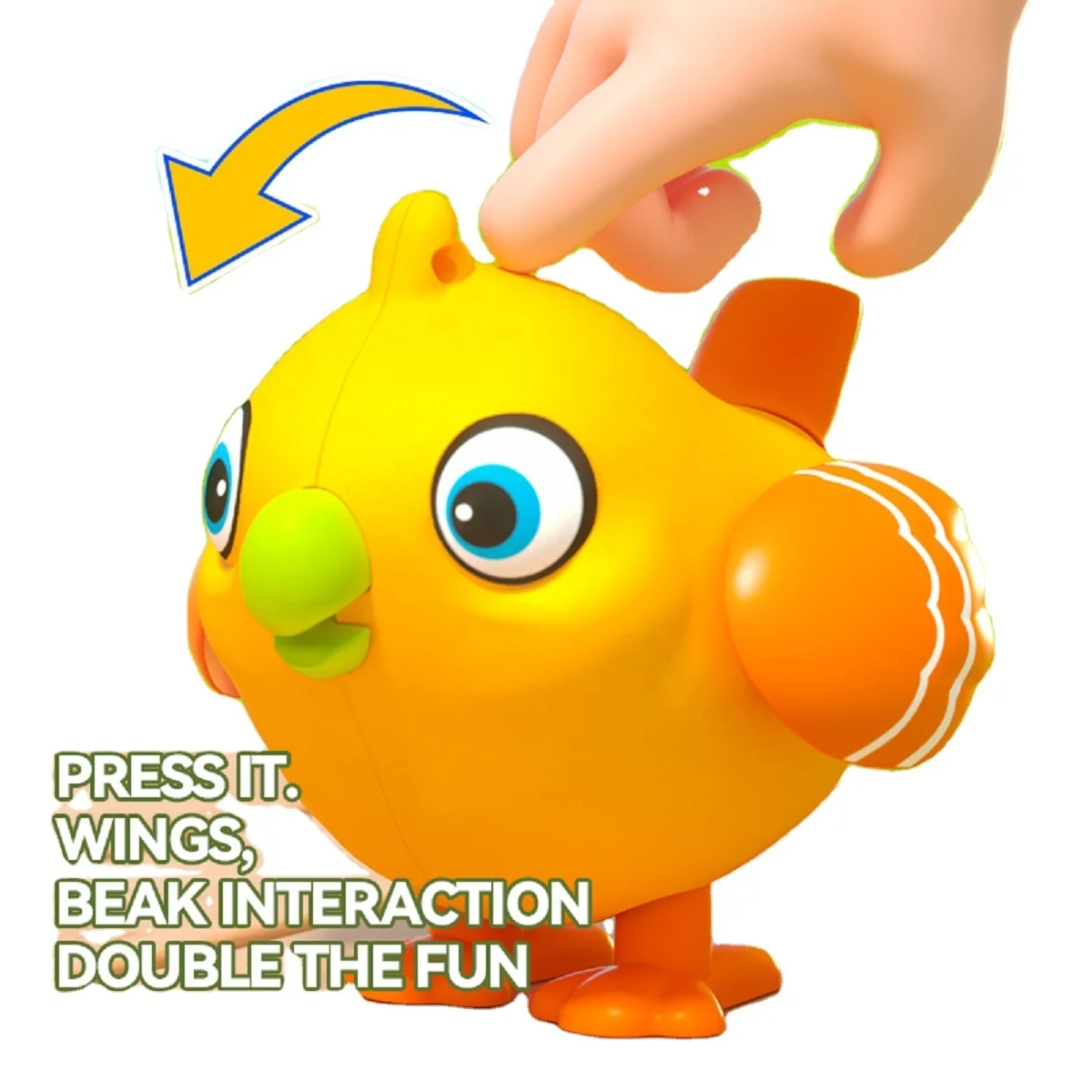 Cuckoo Bird Intelligent AI Dialogue Voice-activated Watch Puzzle Whistle New Early Childhood Education Toys For Children