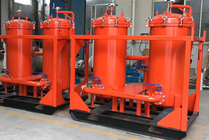 DUPLEX VESSElS CARTRIDGE FILTER UNIT IN OFFSHORE INDUSTRY