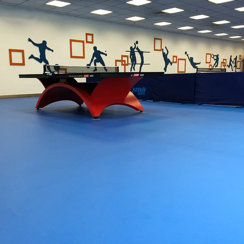 
 Волейбольных площадок ПВХ спортивный пол 4,5 мм зеленого цвета землю для занятий спортом с использованием ПВХ полы фабричная  