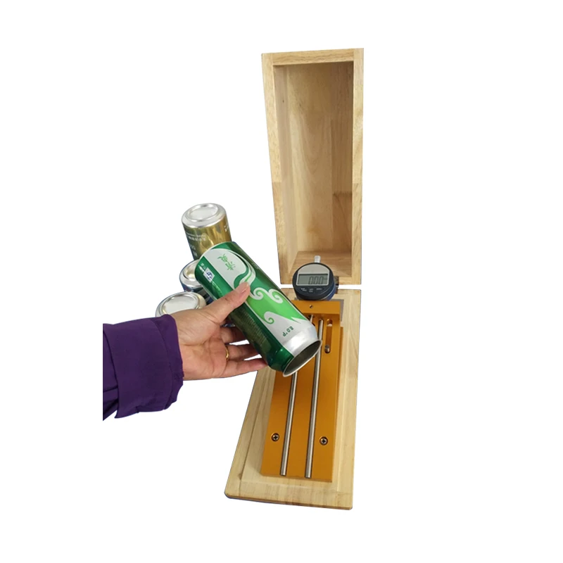 Empty can flange width tester flange width measuring instrument crimping cutting machine automatic crimping projector
