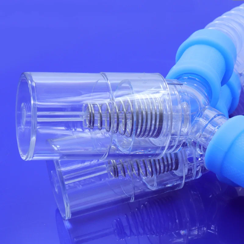 Customized High Temperature Disinfection Transparent Silicone Bellows Respirator Loop Tube Medical Grade Connected Silicone Tube