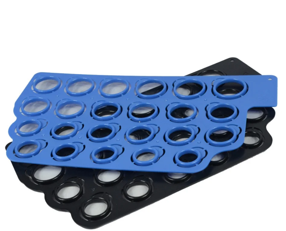 Jewelry Ring Sizer Tool US Size 23Pcs/Set Plastic Ring Measuring Template Convenient Ring Finger Sizer Gauges 2-13