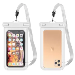 Wholesale Hot Selling Cell Phone Pouch Luminous PVC Waterproof Mobile Phone Case Bag For Samsung