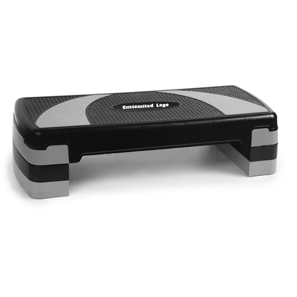 Fitness Equipment PP Stepper Platform Bench Board Customized Adjustable Exercise Aerobic Step