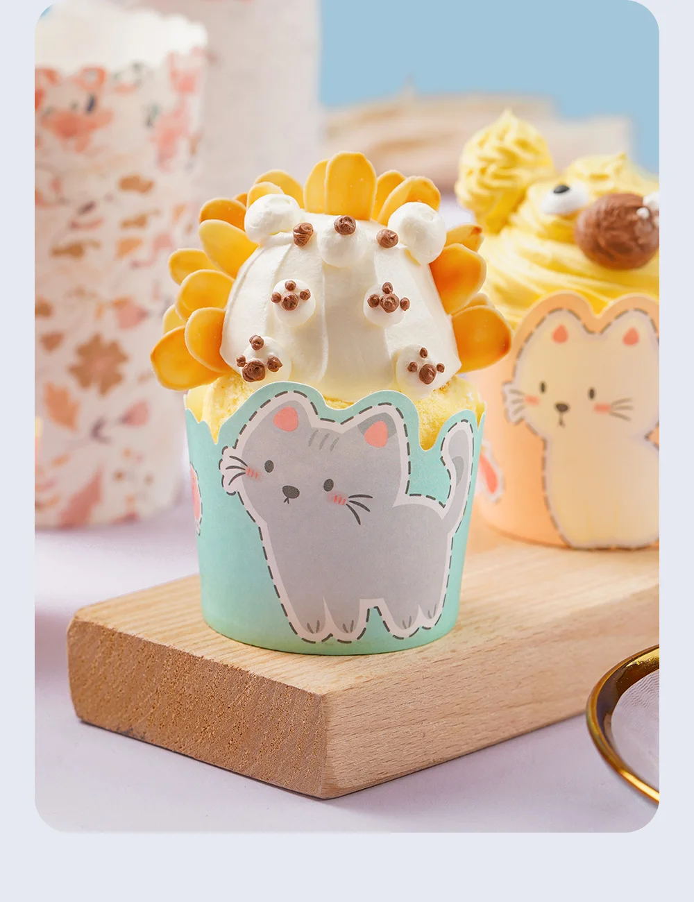 Cupcakes Muffin cream Heat-resistant lace 5000 pieces 10 free