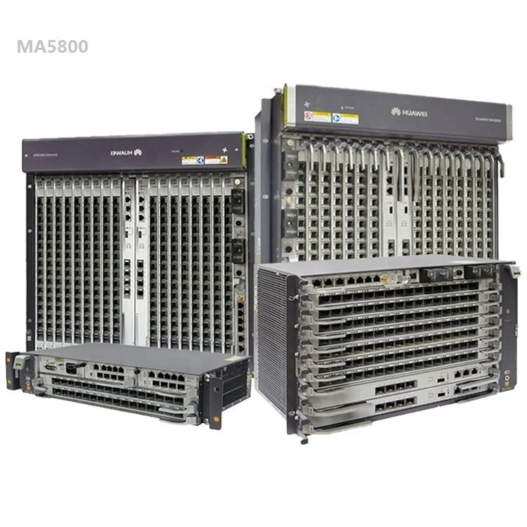 Ma5800 HW GPON EPON GEPON OLT HW SmartAX MA5800 Series OLT With 8 port 16 Port GPHF CGHF MA5800X2 MA5800X7 MA5800X15 MA5800X17