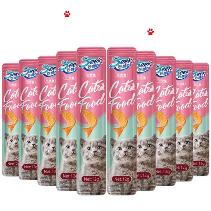  Заводская горячая Распродажа поставка 12 г вкусные таблетки для кошек лакомство влажная