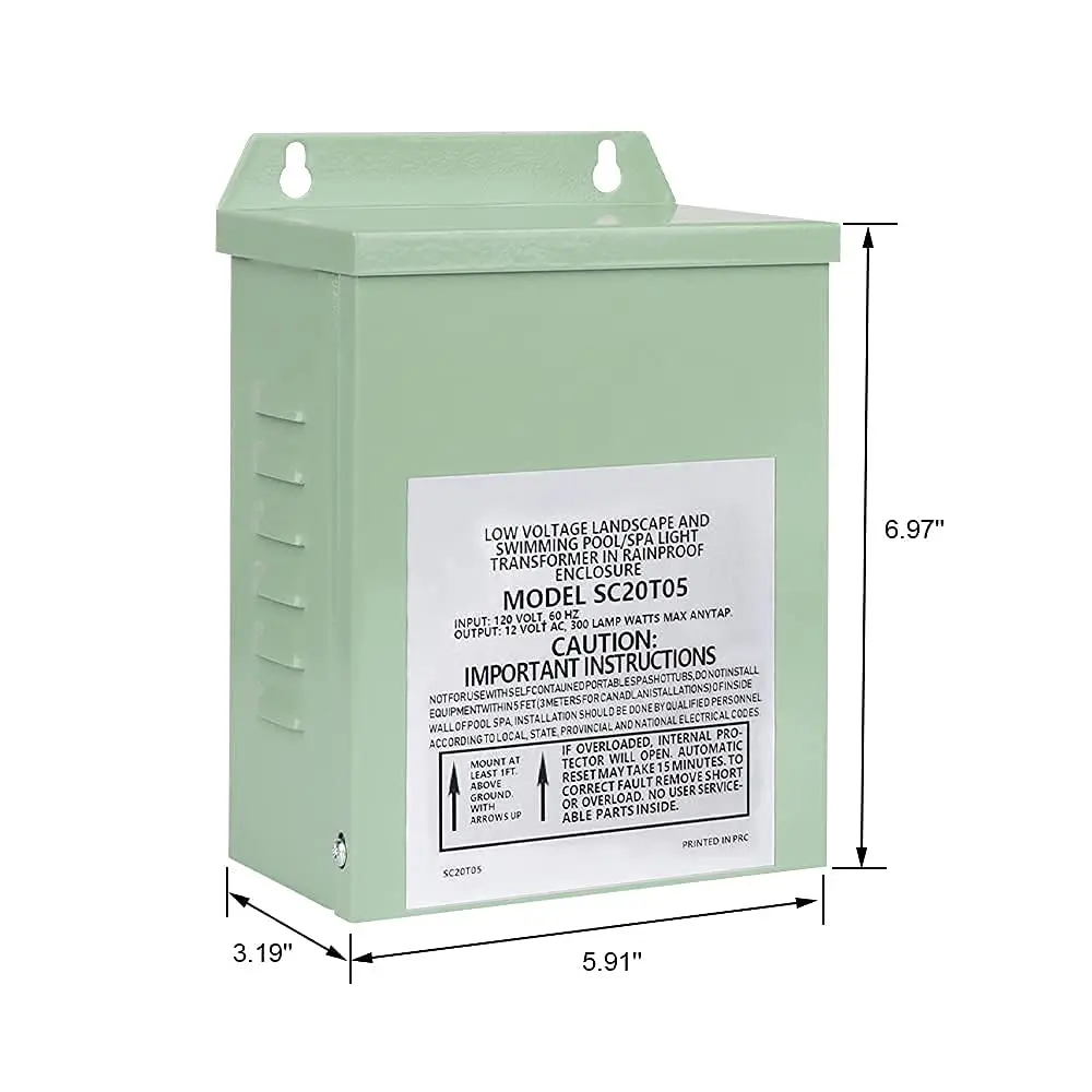 Transformer of Swimming Pool Underwater Light Halogen Stainless Steel with Transformer