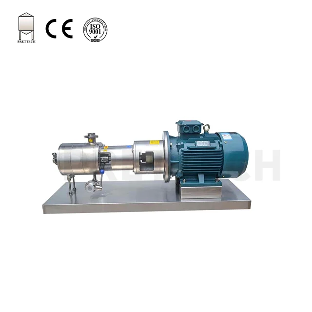 Prettech Emulsify Mixing emulsion pump High Shear Homogenizer Emulsifier pump