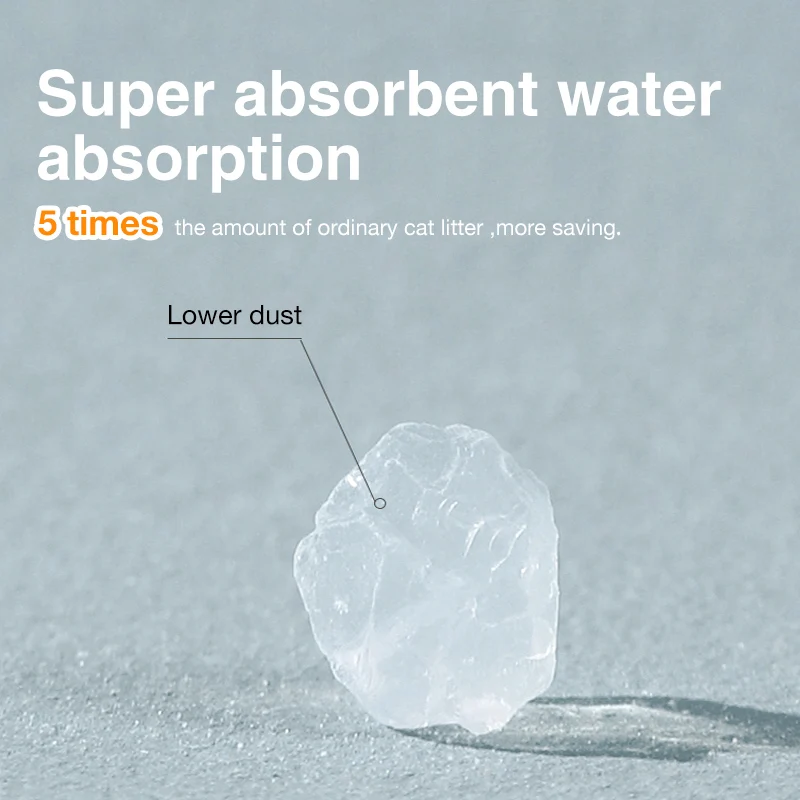 High quality gel Crystal Fast Clumping Silica Gel Non Clumping Crystal Cat Litter Fresh Crystal Silica Gel Cat Litter