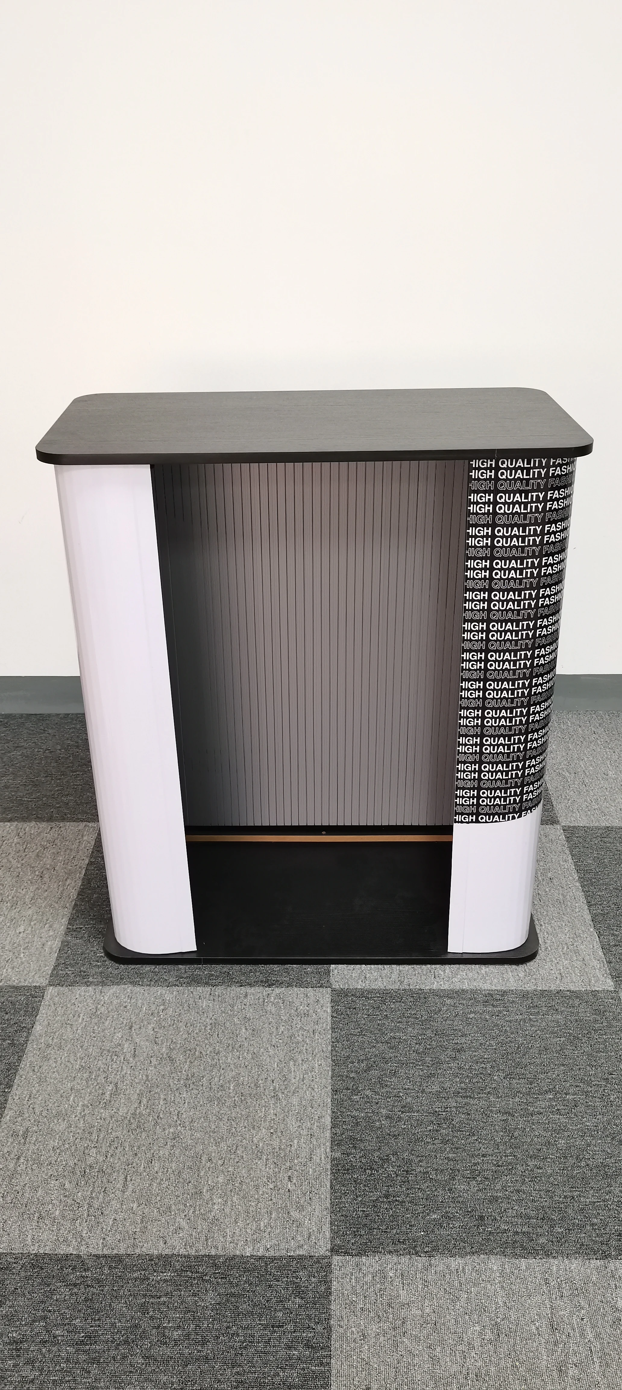 Display Portable acrylic cylinder table for event with  OEM