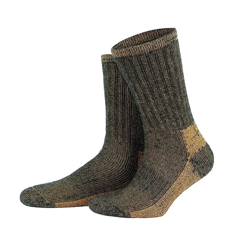 KT57 Custom Design Winter Thick Cashmere Socks Sports Alpaca Socks Warm Crew Non-slip Wool Ski Socks For Women Men