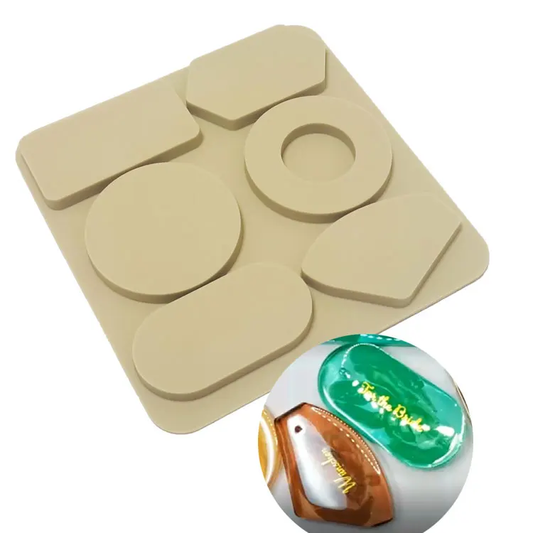 aromatherapy tags wax die Gypsum Mold  silicone epoxy resin scented candles mold