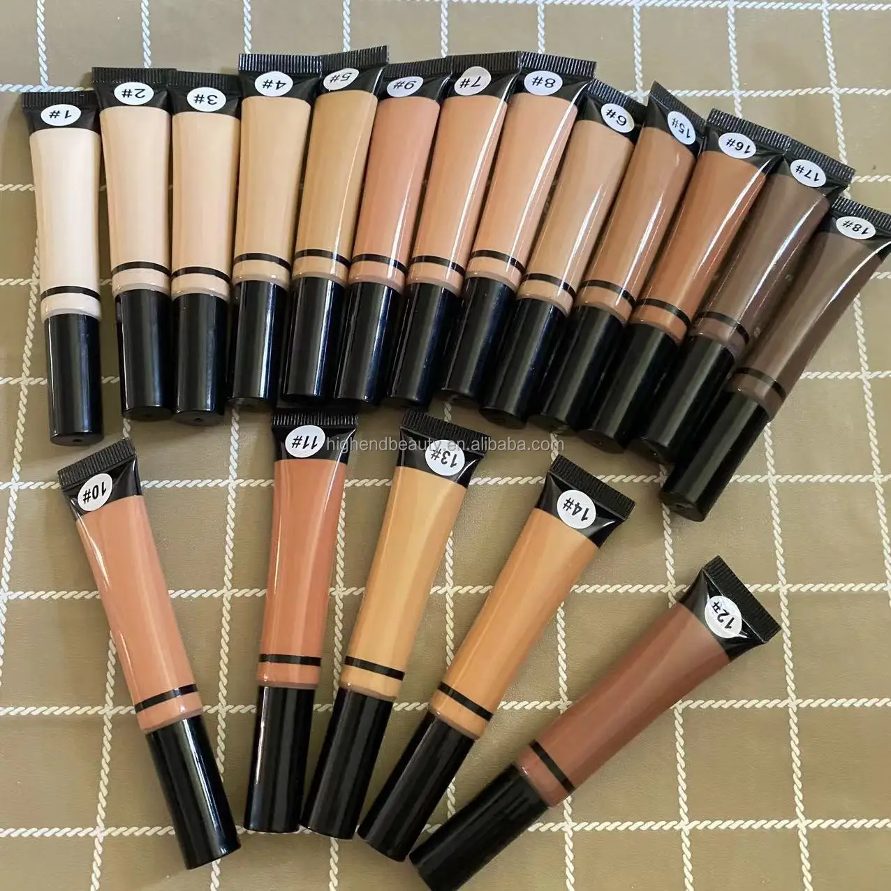 High Quality Soft Matte Cream Concealer Soft Tube Liquid Concealer Private Label