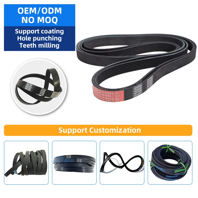 pk belt for car drive belt v- belt type 3pk 4pk 5pk 6pk 7pk 8pk 9pk 10pk 12pk 14pk