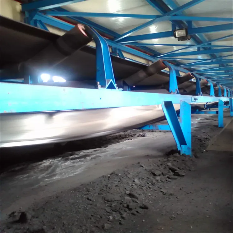 Custom PVC & Rubber Conveyor Belt for Machine and Mining Applications Available with Moulding Processing Service