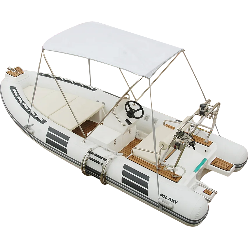 Manufacturer wholesale cheap rib boats fiberglass hypalon 2-8