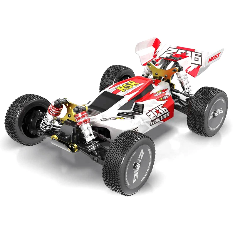 
WLToys 144001 1:14 2.4GHz 60km/h High Speed Radio Control 4WD Alloy Electric Off-Road Vehicle Car Toys for Kids 