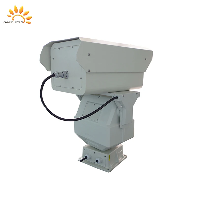 Hope-Wish PTZ camera fire detection 640x512 thermal ip camera long range security camera