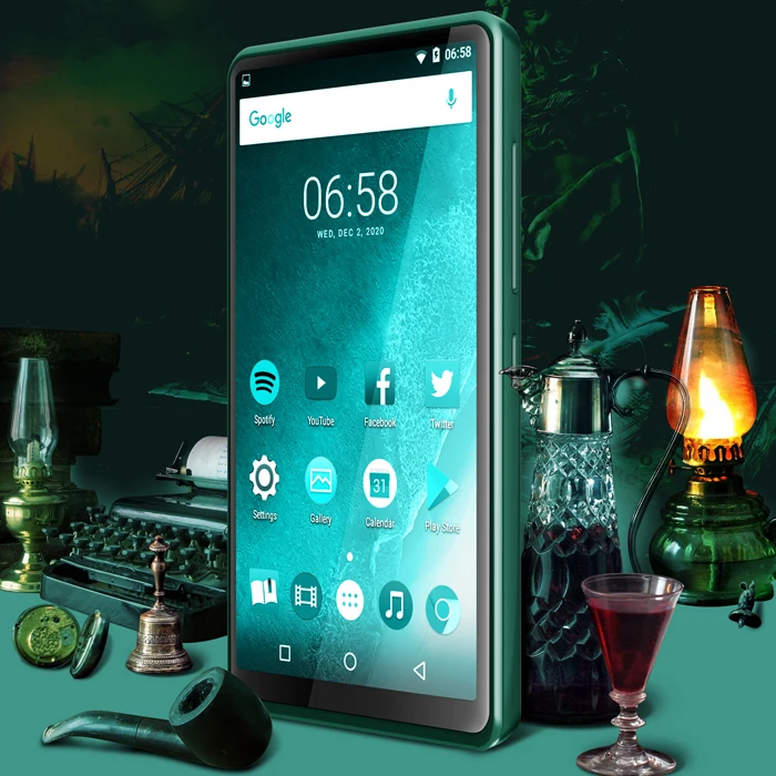 Touch Screen MP4 player with 4.0 inch IPS Screen muti-functions of FM Radio WIFI & bt max support 512G TF cards