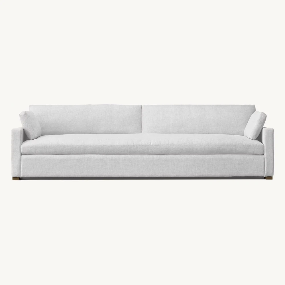 OEM Modern Simple Design American style Fabric l Shape Couch Living Room Sofa 2 Seater Sectional Sofa Set Furniture